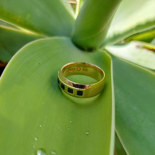 Mens black diamond wedder (Ryan)