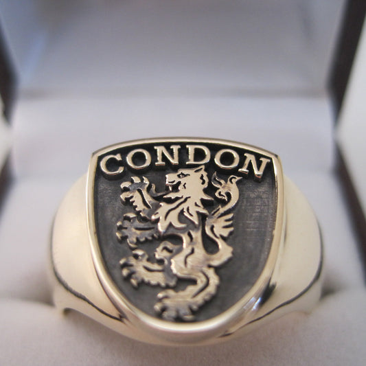 family crest rings