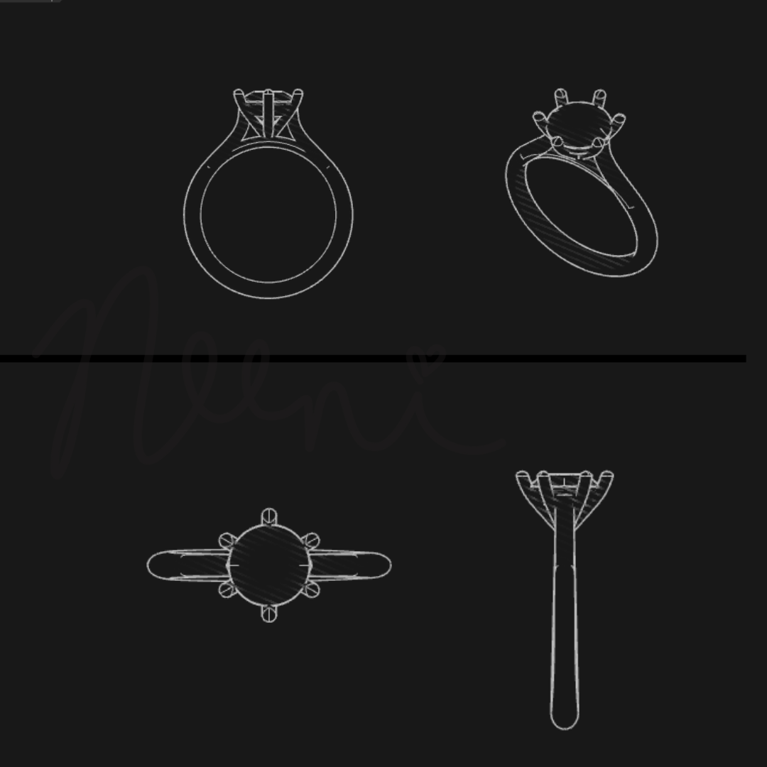 Classic 1 CT Diamond Solitaire 'Cate'