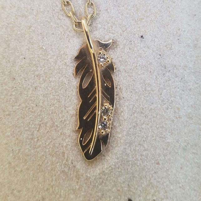 Feather Charm