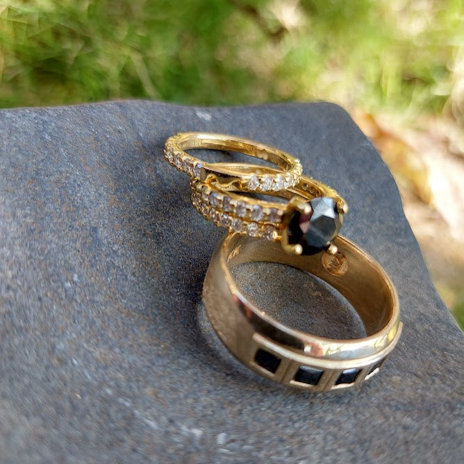 Mens black diamond wedder (Ryan)