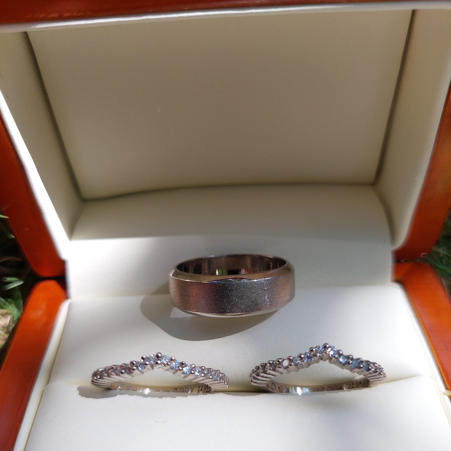 White gold wedder (Zody)