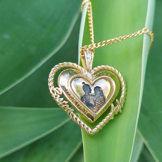 Heart keepsake (Boston/ Ayla)