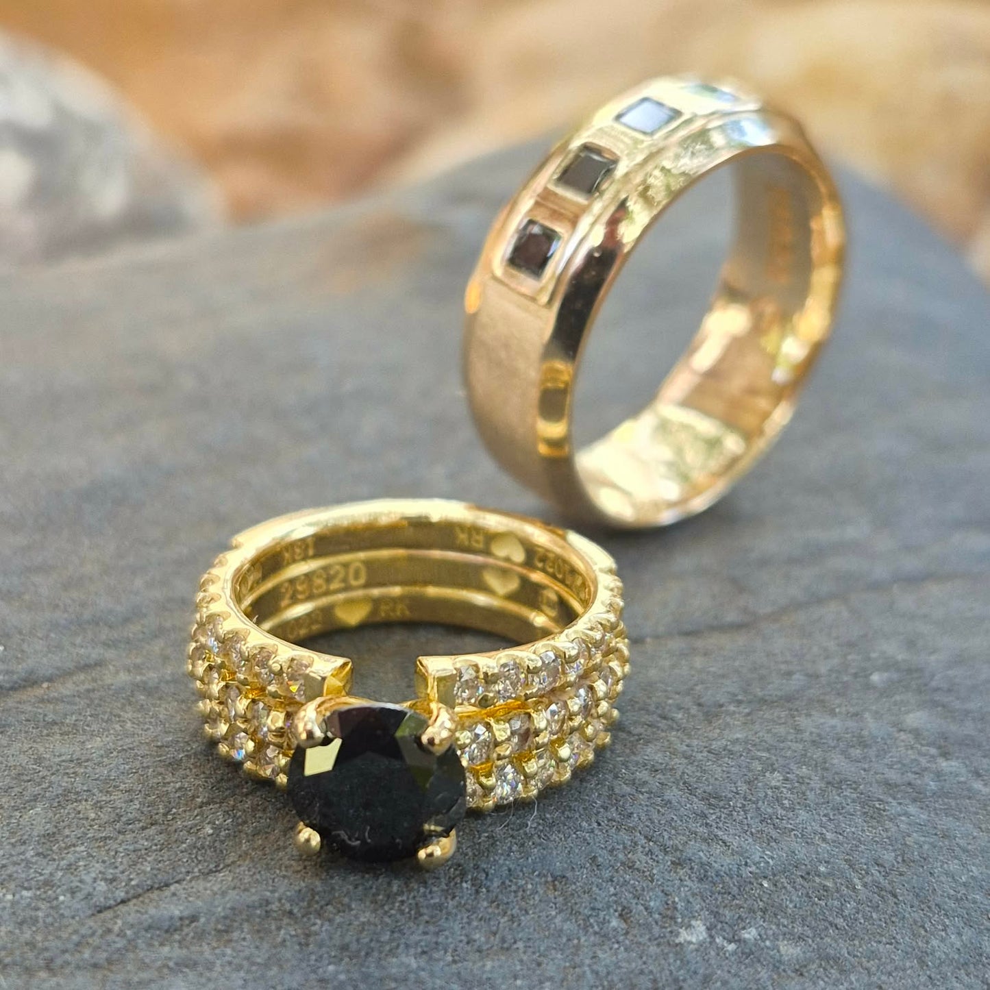 Mens black diamond wedder (Ryan)