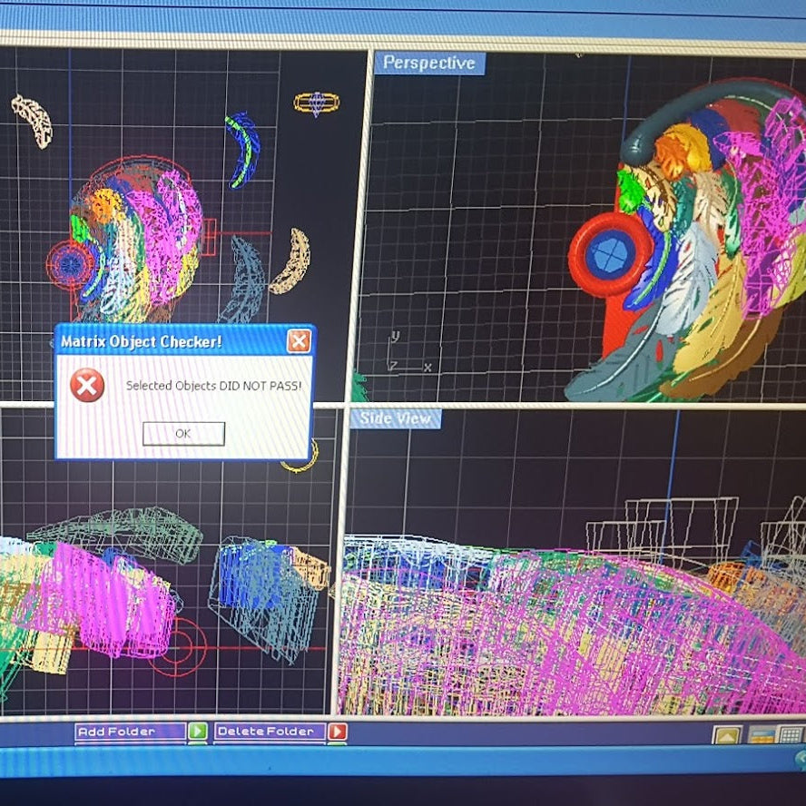 Feathered Heart locket in 9k yellow gold