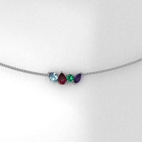 Birthstone necklaces